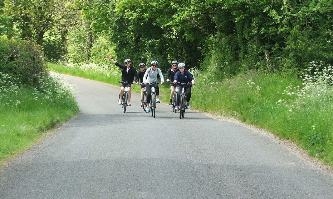 E-biking is fun in the Cotswolds