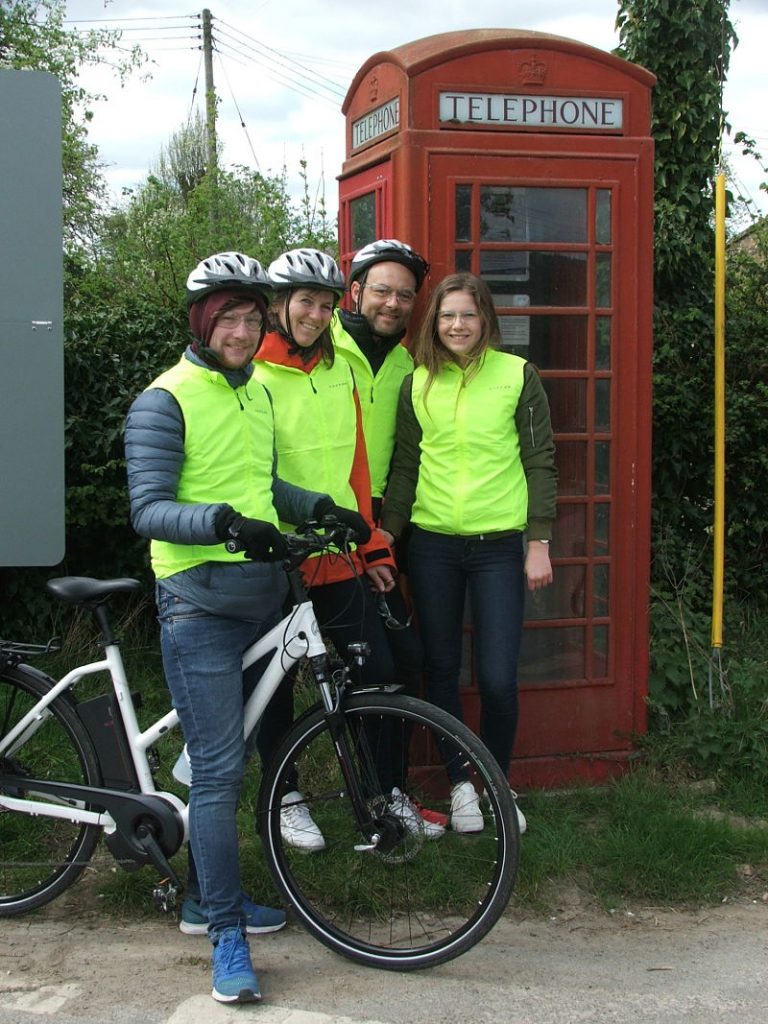 Harbjorn and family in the Cotswolds