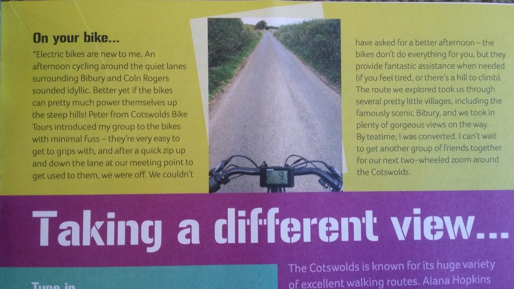 Converted to e-bike tours